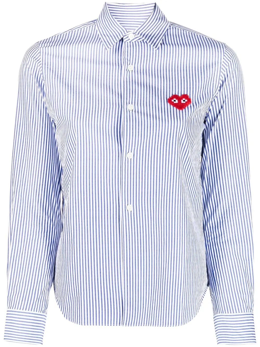 Рубашка с нашивкой Comme Des Garçons Play, синий
Рубашка с нашивкой Comme Des Garçons Play, синий