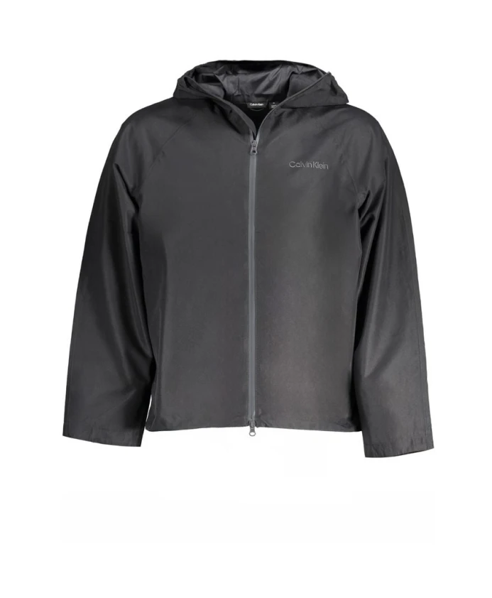 Черная спортивная куртка из полиэстера с капюшоном. Calvin Klein, черный
Черная спортивная куртка из полиэстера с капюшоном. Calvin Klein, черный