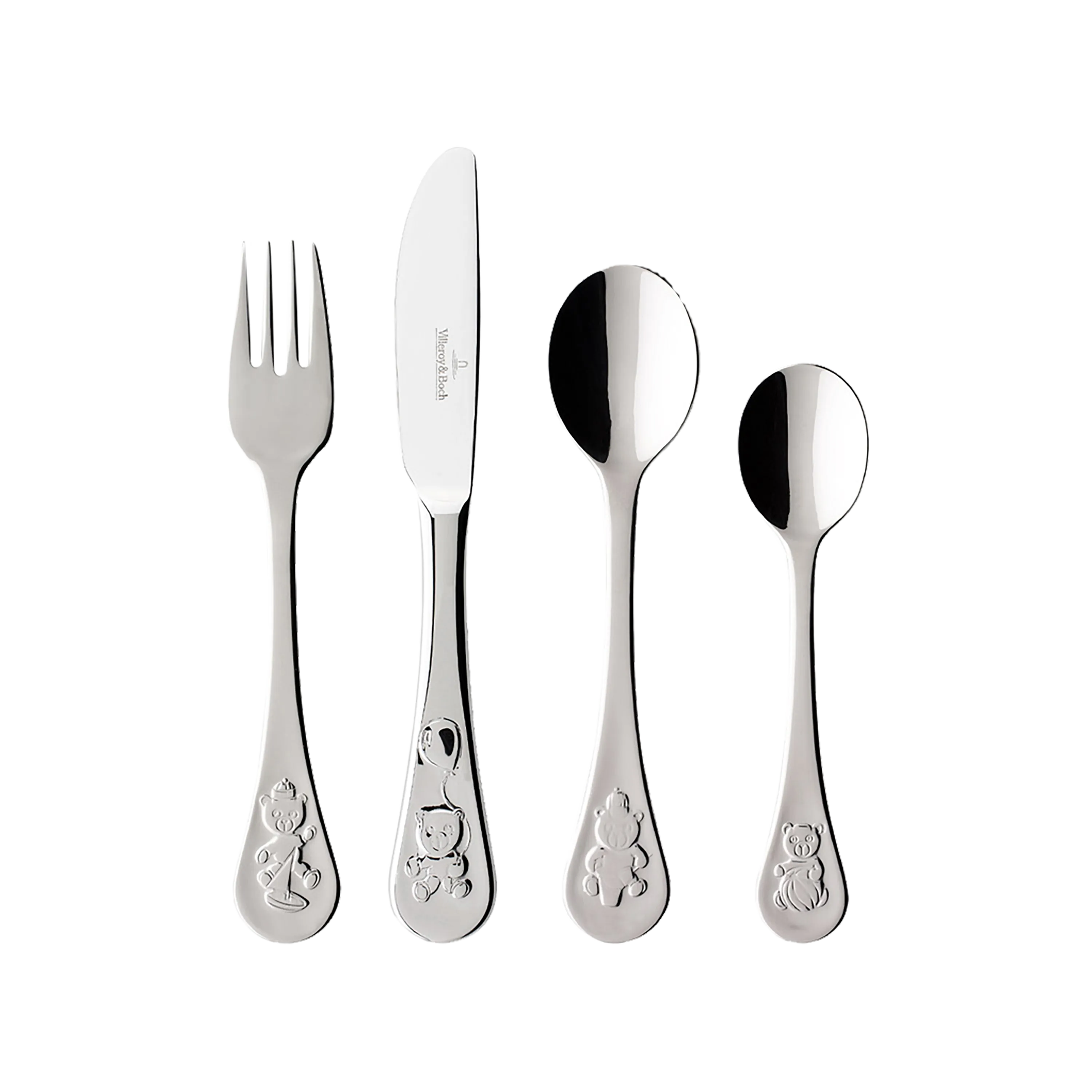 Детские столовые приборы Kid's Dining Villeroy & Boch, серебряный/платиновый
Детские столовые приборы Kid's Dining Villeroy & Boch, серебряный/платиновый
