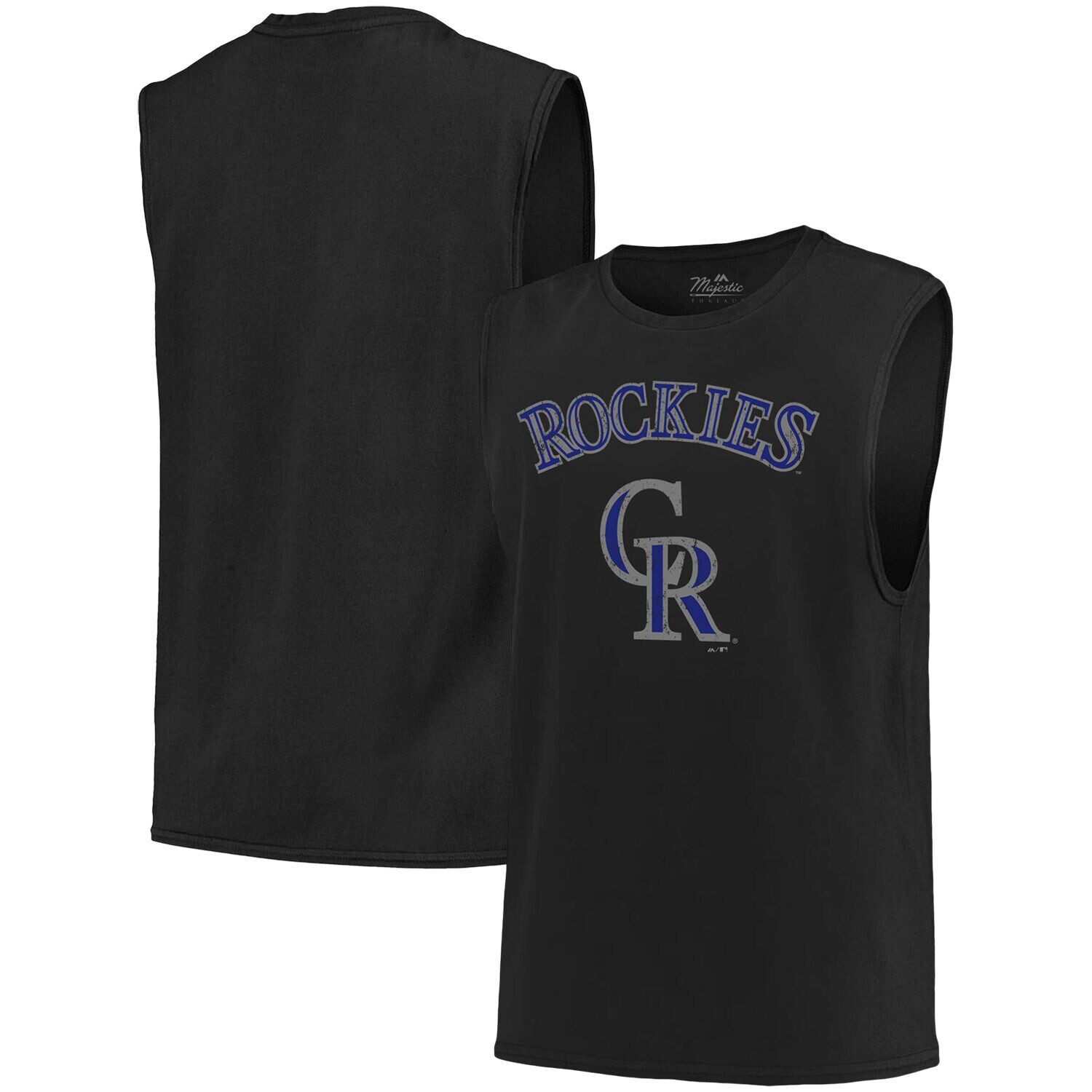 Мужская майка из ниток черного цвета Colorado Rockies Softhand Muscle Tank Majestic, Черный, Мужская майка из ниток черного цвета Colorado Rockies Softhand Muscle Tank Majestic
Мужская майка из ниток черного цвета Colorado Rockies Softhand Muscle Tank Majestic, Черный, Мужская майка из ниток черного цвета Colorado Rockies Softhand Muscle Tank Majestic