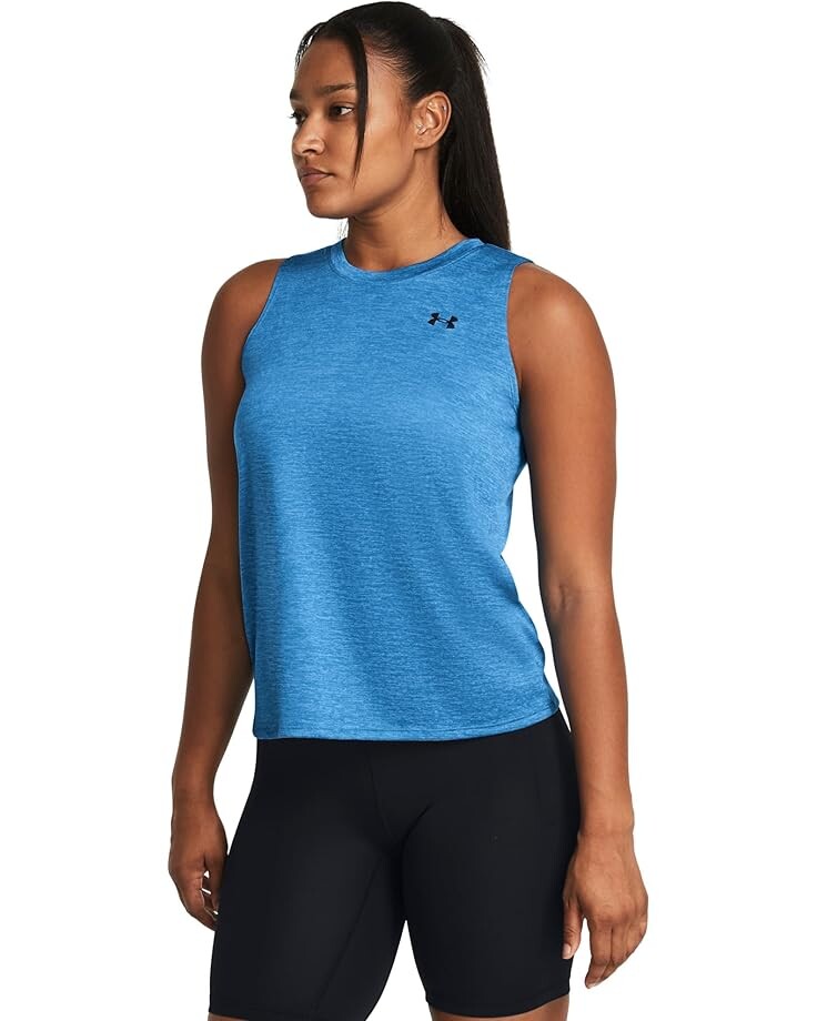 Топ Under Armour Tech Tank Twist, цвет Viral Blue/Brilliant Blue/Black
Топ Under Armour Tech Tank Twist, цвет Viral Blue/Brilliant Blue/Black