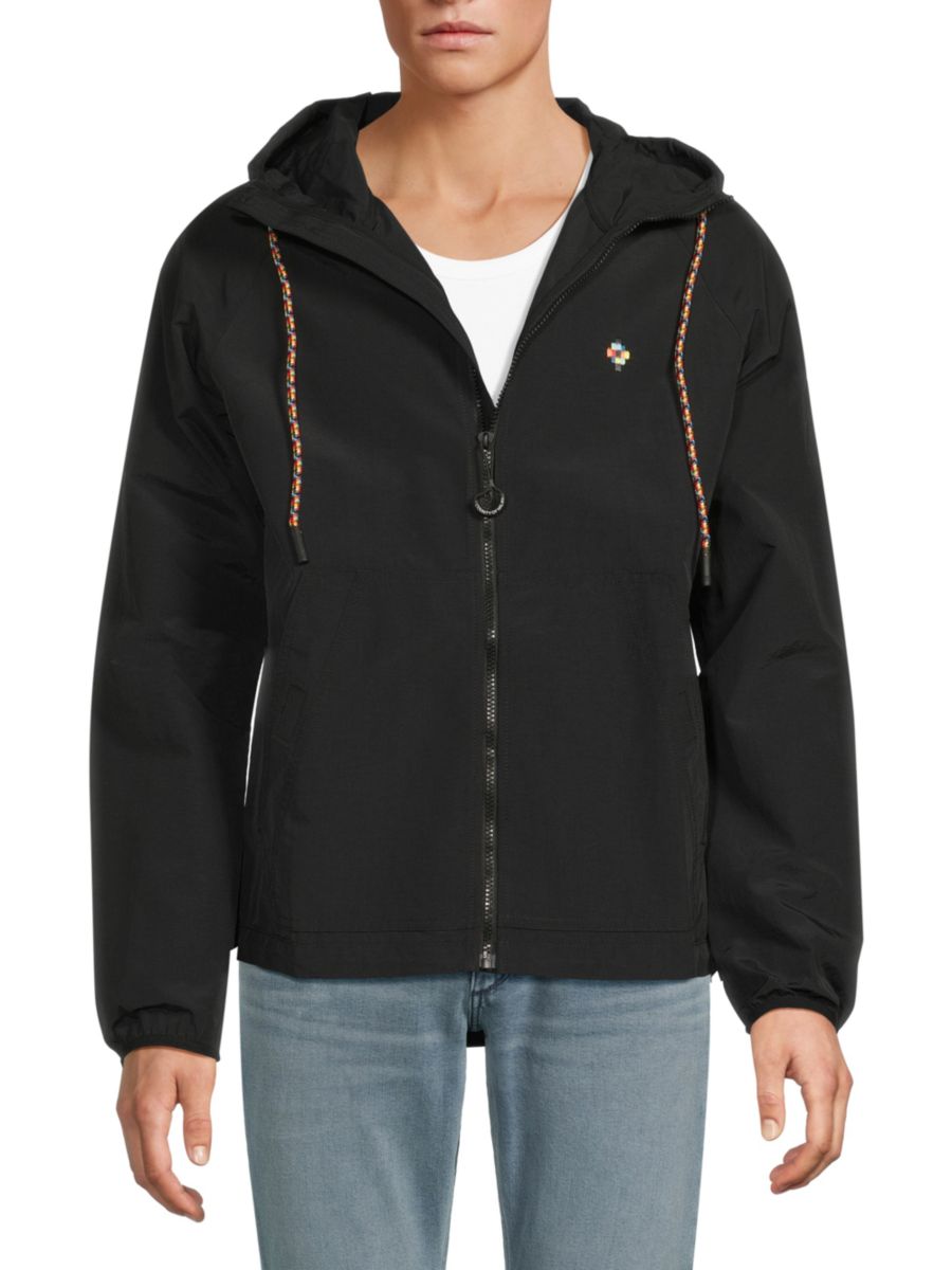 Ветровка с капюшоном Marcelo Burlon, черный
Ветровка с капюшоном Marcelo Burlon, черный