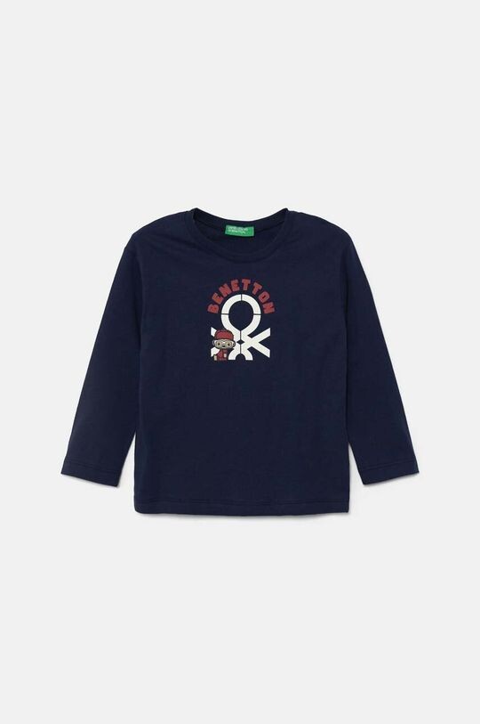Детская хлопковая рубашка с длинным рукавом United Colors of Benetton, темно-синий
Детская хлопковая рубашка с длинным рукавом United Colors of Benetton, темно-синий
