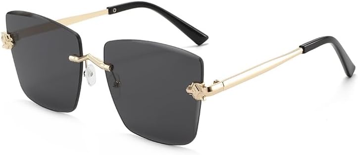 Солнцезащитные очки для мужчин и женщин - защита UV400 - увеличенные градиентные линзы, металлические петли, подходят для занятий спортом на открытом воздухе и вождения QWBSER, Golden Black
Солнцезащитные очки для мужчин и женщин - защита UV400 - увеличенные градиентные линзы, металлические петли, подходят для занятий спортом на открытом воздухе и вождения QWBSER, Golden Black