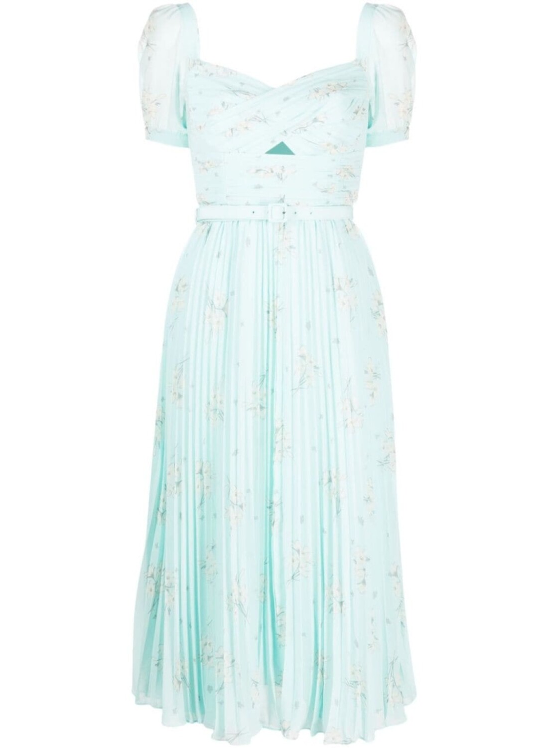 Self-Portrait шифоновое платье миди с цветочным принтом, синий
Self-Portrait шифоновое платье миди с цветочным принтом, синий