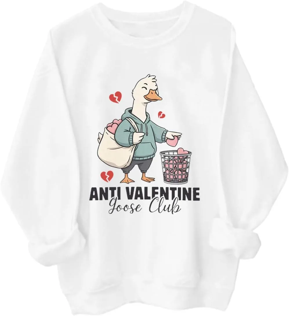 Толстовка Anti Valentine Goose Club с принтом LNDOCAI
Толстовка Anti Valentine Goose Club с принтом LNDOCAI