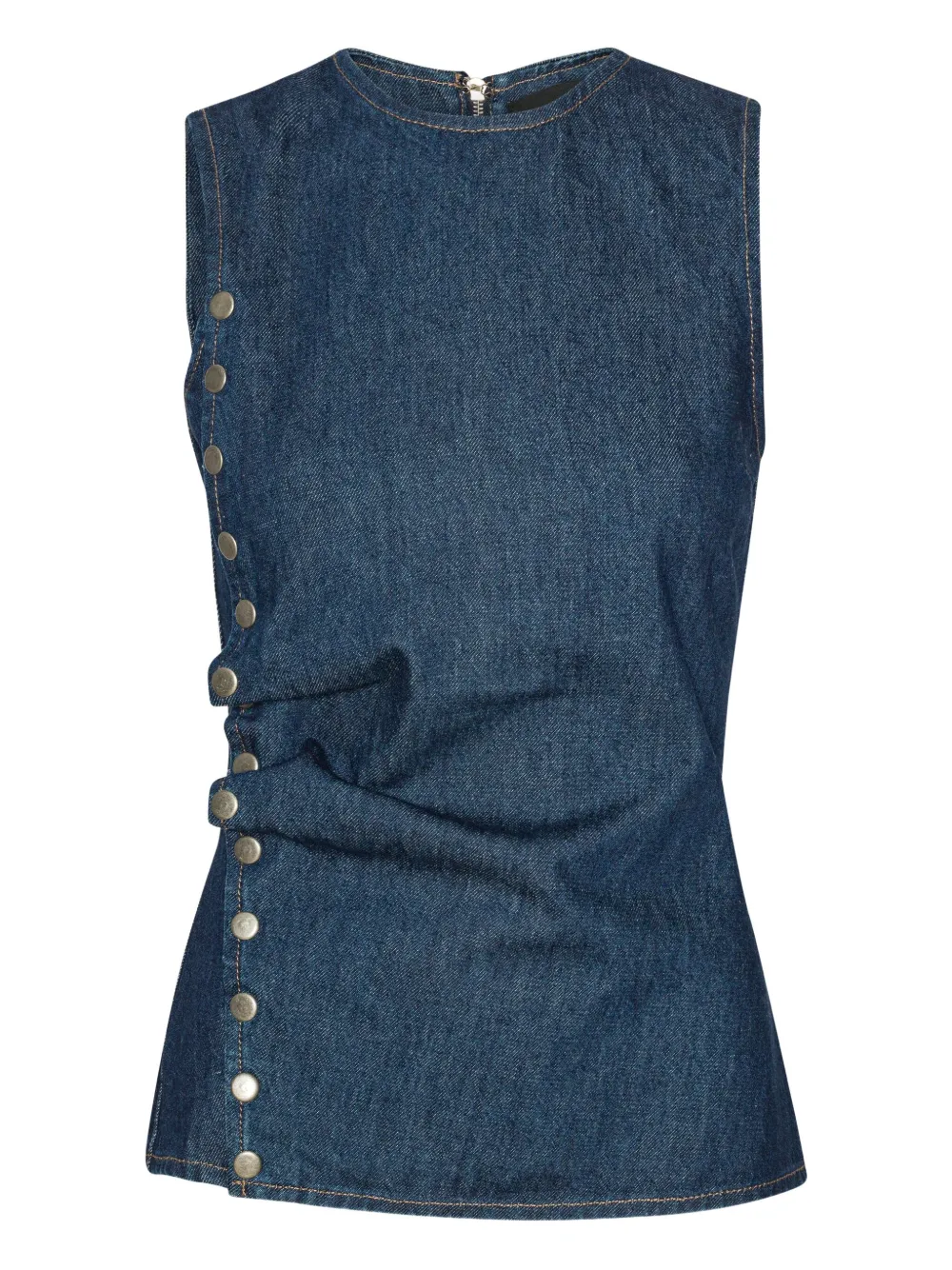 Топ с пуговицами Rotate Birger Christensen, синий
Топ с пуговицами Rotate Birger Christensen, синий