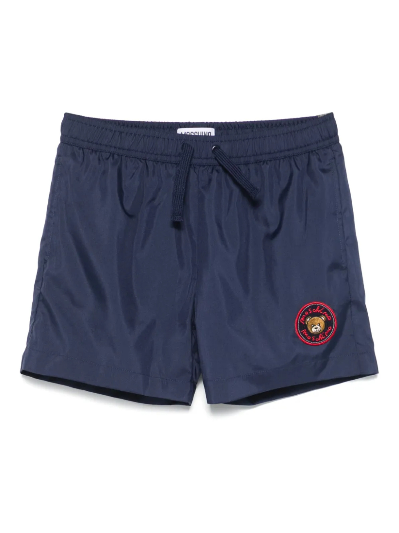 Шорты для плавания с логотипом-аппликацией Moschino Kids, синий
Шорты для плавания с логотипом-аппликацией Moschino Kids, синий