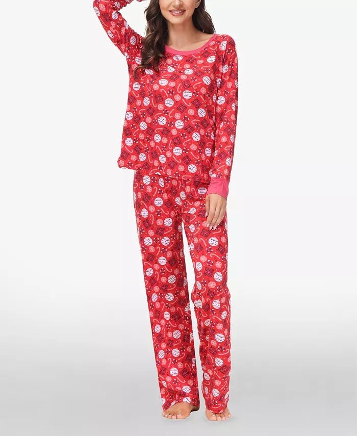 Женский свитер с длинным рукавом и штаны для дома, комплект из 2 шт INK+IVY, мультиколор
Женский свитер с длинным рукавом и штаны для дома, комплект из 2 шт INK+IVY, мультиколор