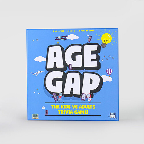 Настольная игра Age Gap – Kids Vs Adults Trivia Game 
Настольная игра Age Gap – Kids Vs Adults Trivia Game
