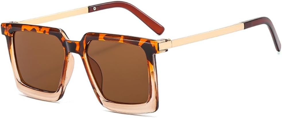 Квадратные солнцезащитные очки для женщин и мужчин, градиентные линзы, металлическая оправа, повседневные солнцезащитные очки с защитой от УФ-излучения UV400 MTZJH, One Color
Квадратные солнцезащитные очки для женщин и мужчин, градиентные линзы, металлическая оправа, повседневные солнцезащитные очки с защитой от УФ-излучения UV400 MTZJH, One Color