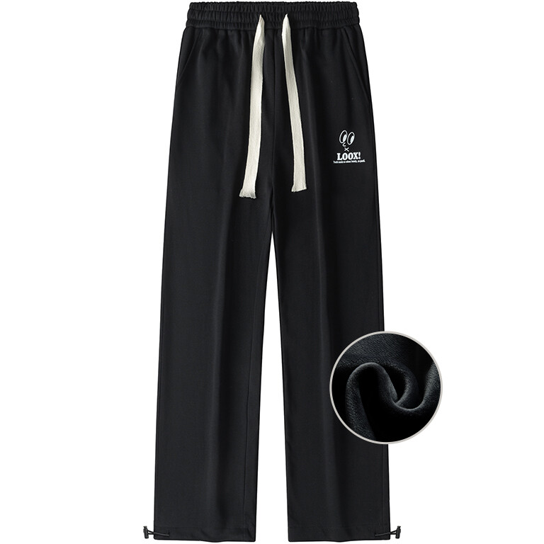 Loox! ЛЮКС! Повседневные брюки унисекс, Черный (обычный)
Loox! ЛЮКС! Повседневные брюки унисекс, Черный (обычный)