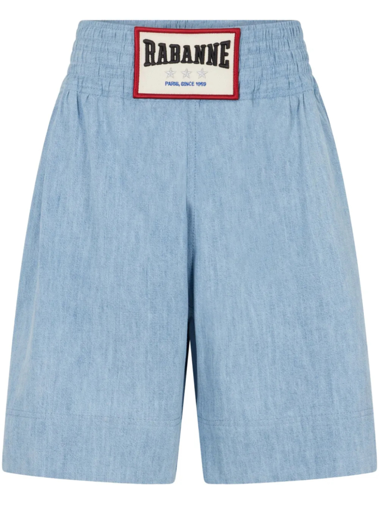 Джинсовые шорты с логотипом Rabanne, синий
Джинсовые шорты с логотипом Rabanne, синий