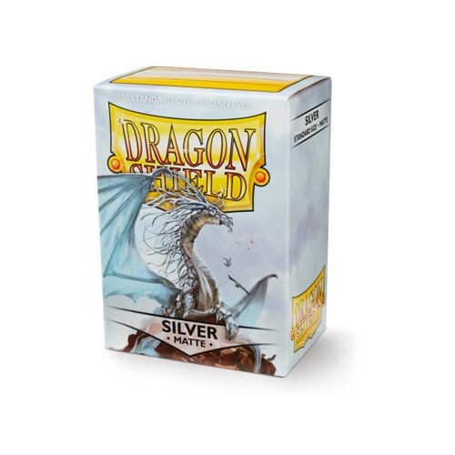 Чехол для карточек Dragon Shield Matte- Silver (100)
Чехол для карточек Dragon Shield Matte- Silver (100)