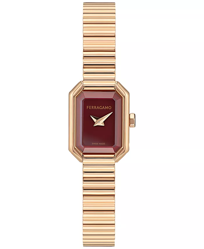 Женские наручные часы Swiss Crystal Petite Rose Gold Ion Plated с браслетом 15x20 мм Ferragamo
Женские наручные часы Swiss Crystal Petite Rose Gold Ion Plated с браслетом 15x20 мм Ferragamo