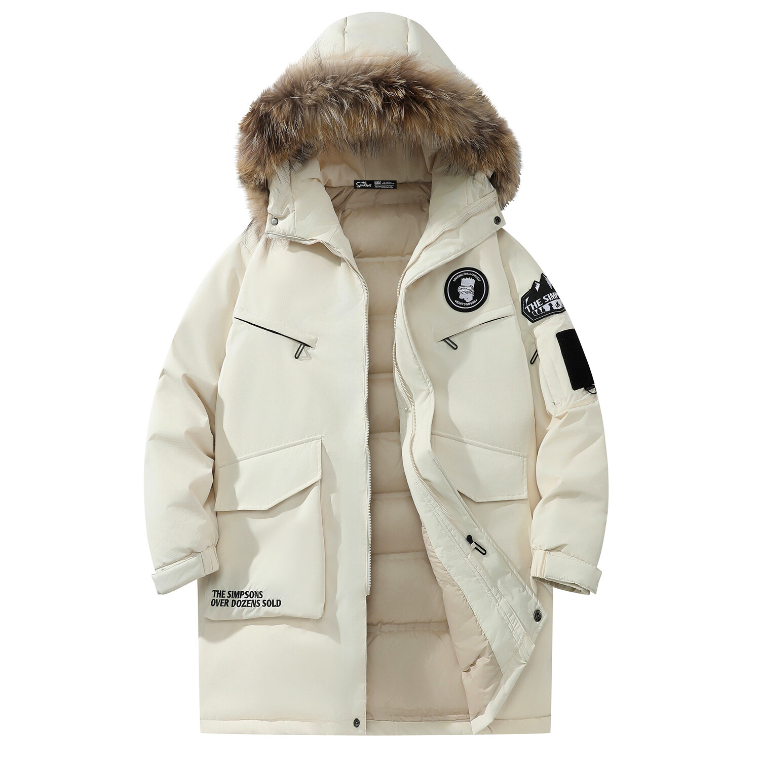 The Simpsons Пуховик унисекс «Симпсоны», Бежевый
The Simpsons Пуховик унисекс «Симпсоны», Бежевый