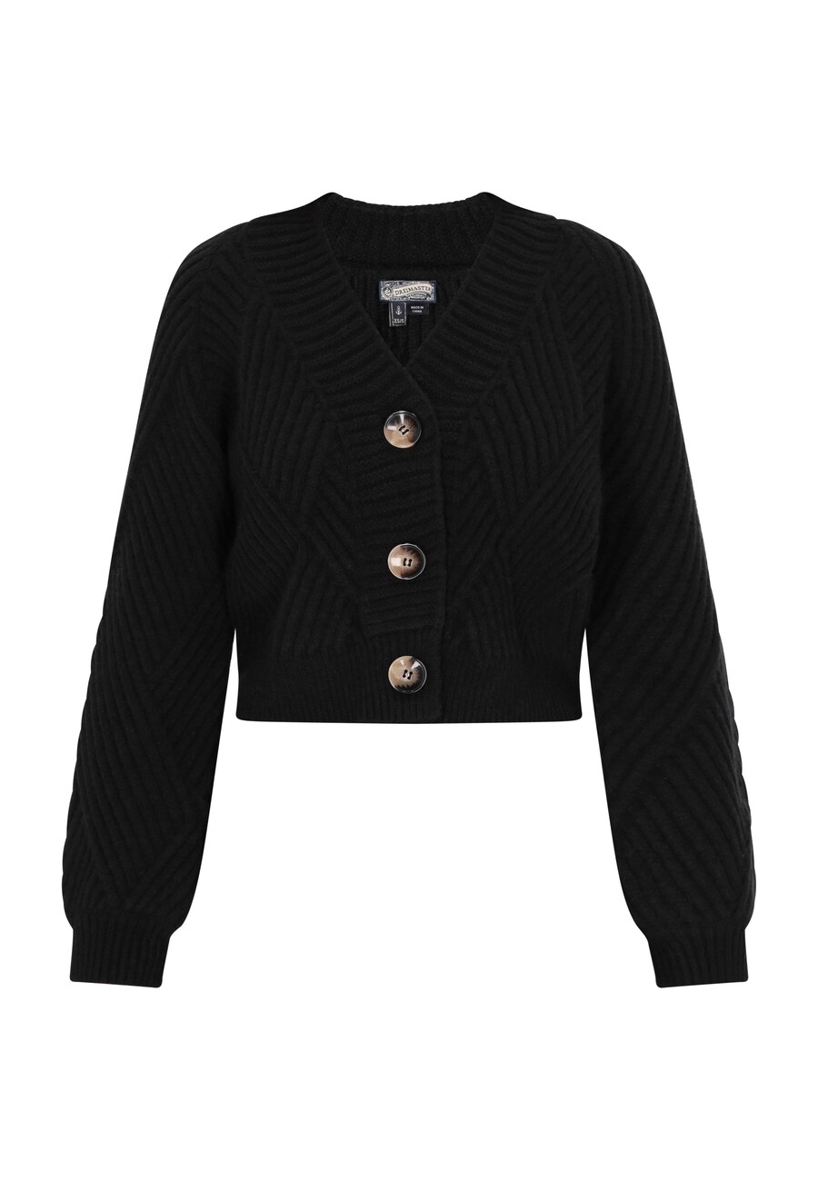 Вязаный кардиган DreiMaster Vintage, черный
Вязаный кардиган DreiMaster Vintage, черный