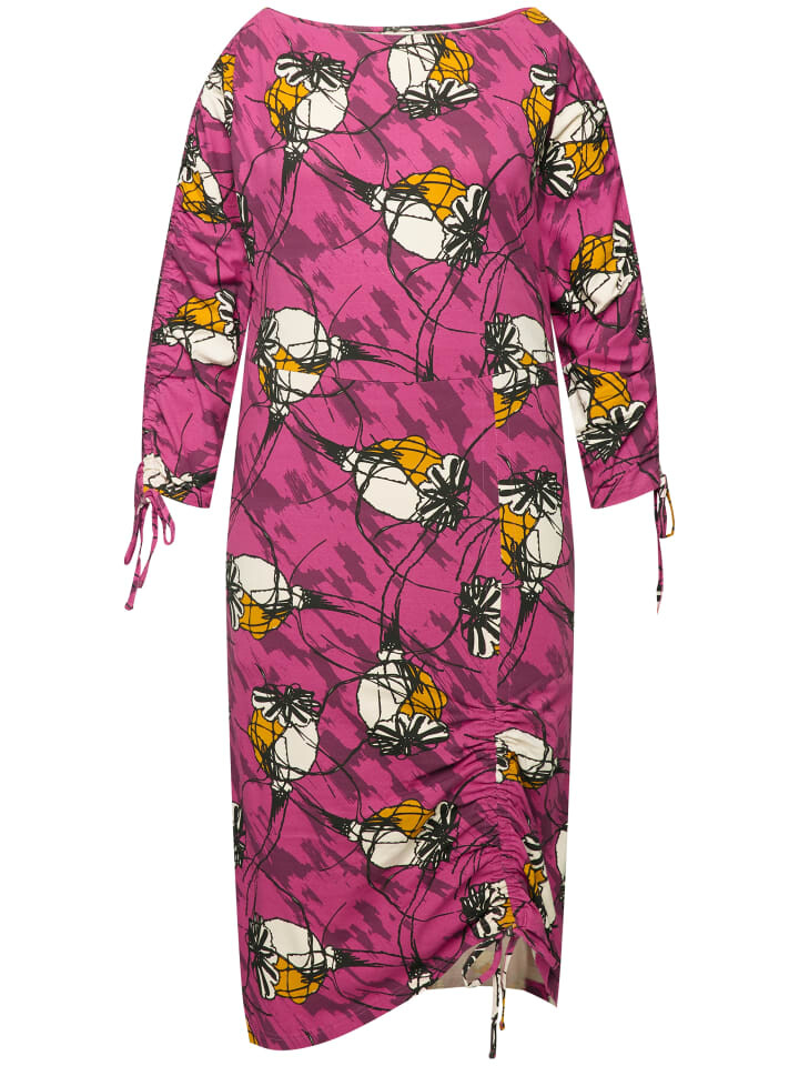 Длинное платье Ulla Popken Midi, фуксия 
Длинное платье Ulla Popken Midi, фуксия