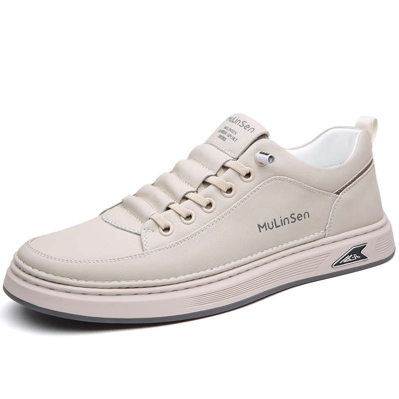 Мужские низкие скейтерские кеды Mulinsen, экрю
Мужские низкие скейтерские кеды Mulinsen, экрю