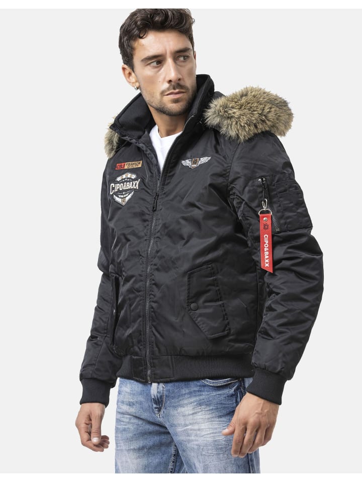 Зимняя куртка CM229 в ЧЕРНОМ цвете Cipo & Baxx
Зимняя куртка CM229 в ЧЕРНОМ цвете Cipo & Baxx