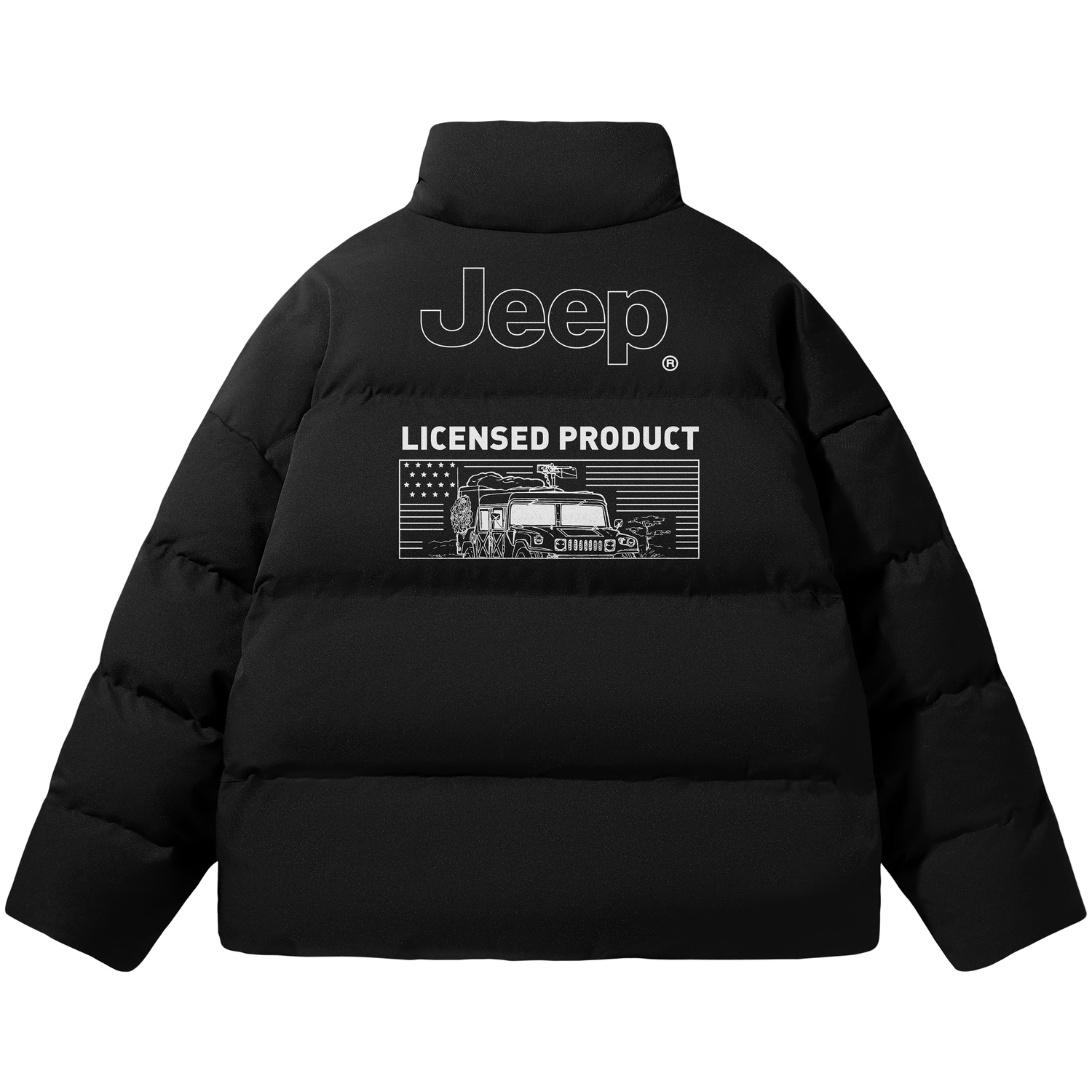 Пуховик Unisex Jeep, черный
Пуховик Unisex Jeep, черный