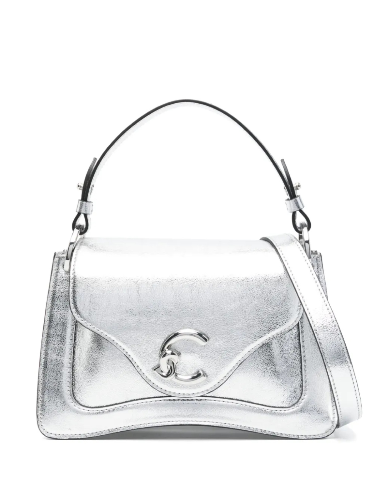 Кожаная сумка Coccinelle, серебряный
Кожаная сумка Coccinelle, серебряный