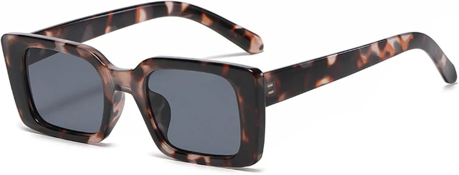 Популярные модные солнцезащитные очки маленького прямоугольного размера для женщин, ретро-очки с леопардовым принтом, солнцезащитные очки UV400 для мужчин TKKTLLT, Black Leopard Gray
Популярные модные солнцезащитные очки маленького прямоугольного размера для женщин, ретро-очки с леопардовым принтом, солнцезащитные очки UV400 для мужчин TKKTLLT, Black Leopard Gray