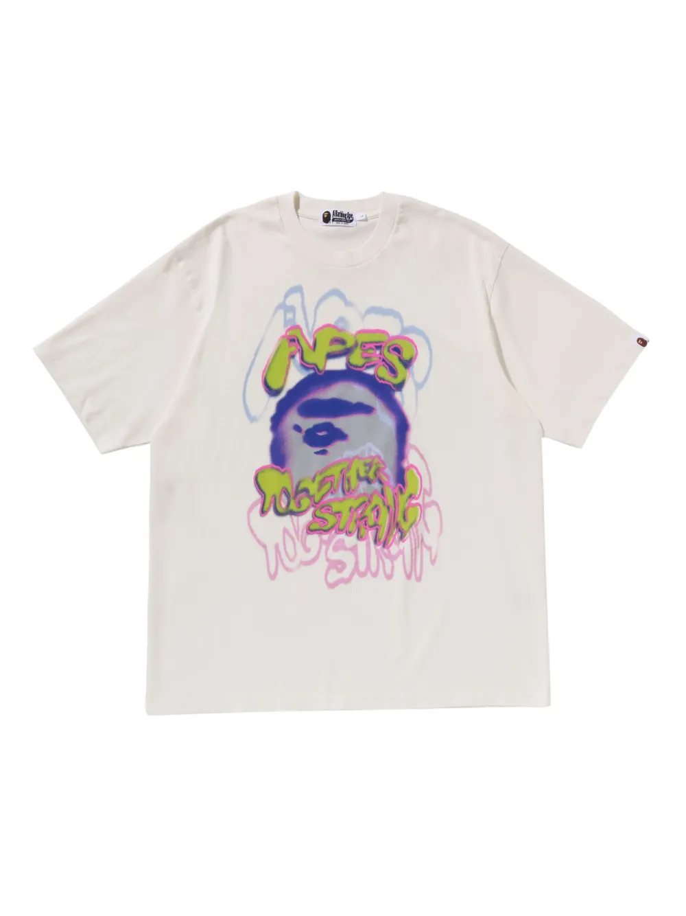 Футболка с графичным принтом A Bathing Ape, нейтральный
Футболка с графичным принтом A Bathing Ape, нейтральный