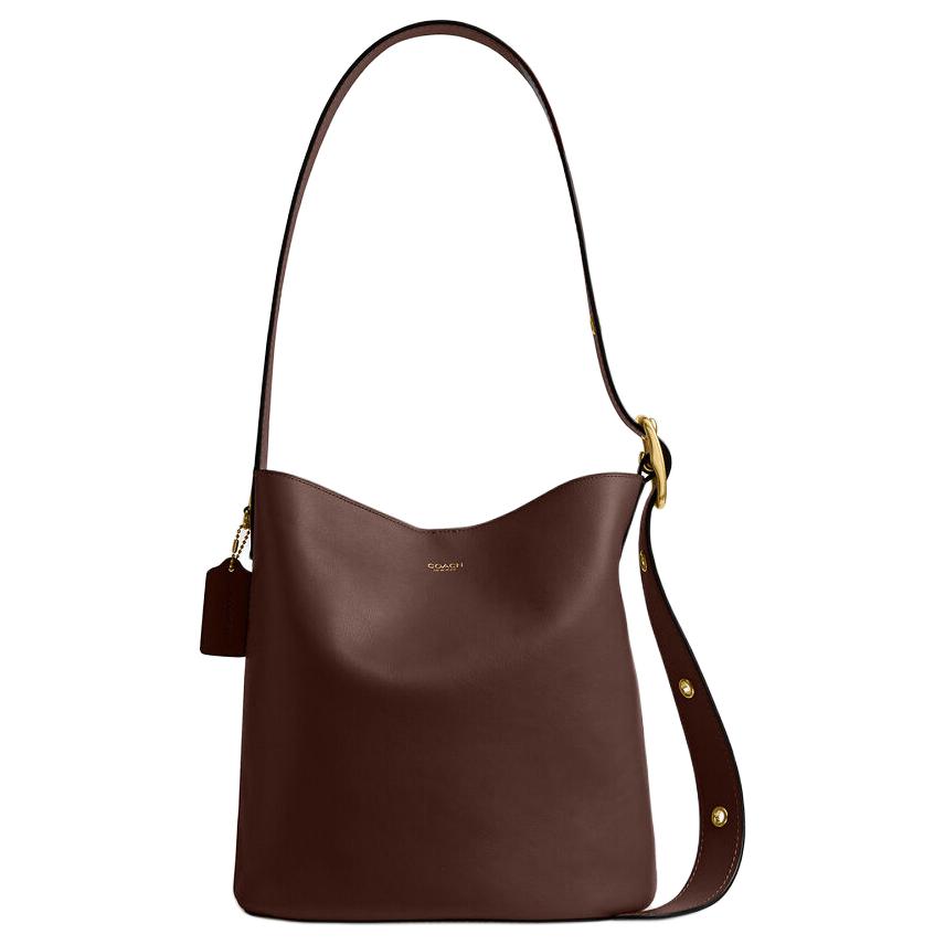 COACH Кожаная сумка-ведро через плечо большая женская кленовый коричневый
COACH Кожаная сумка-ведро через плечо большая женская кленовый коричневый