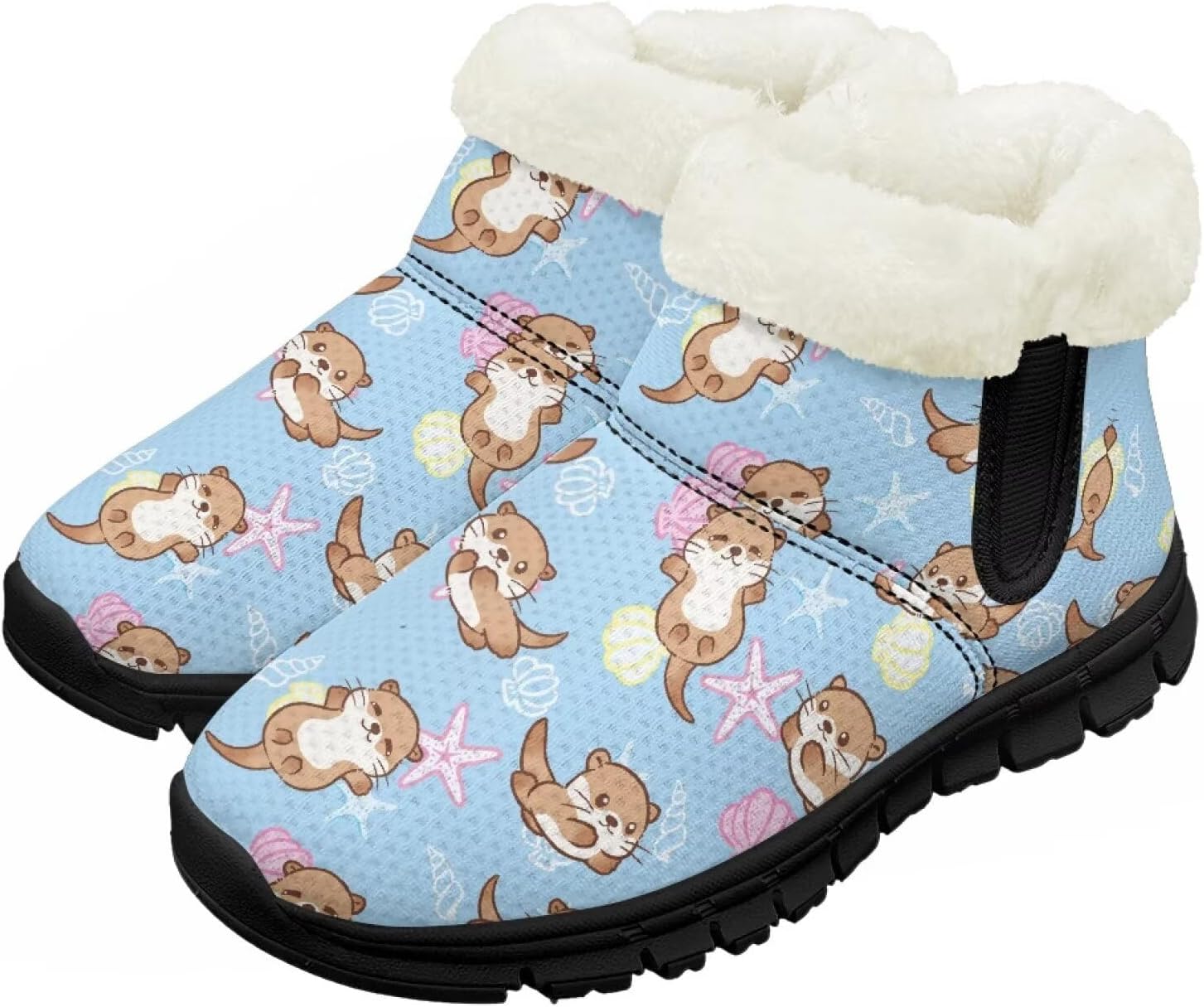 Детские зимние ботинки Chririnla для мальчиков и девочек, утепленные и сверхлегкие с плюшевой подкладкой и противоскользящей подошвой, Cute Otter
Детские зимние ботинки Chririnla для мальчиков и девочек, утепленные и сверхлегкие с плюшевой подкладкой и противоскользящей подошвой, Cute Otter