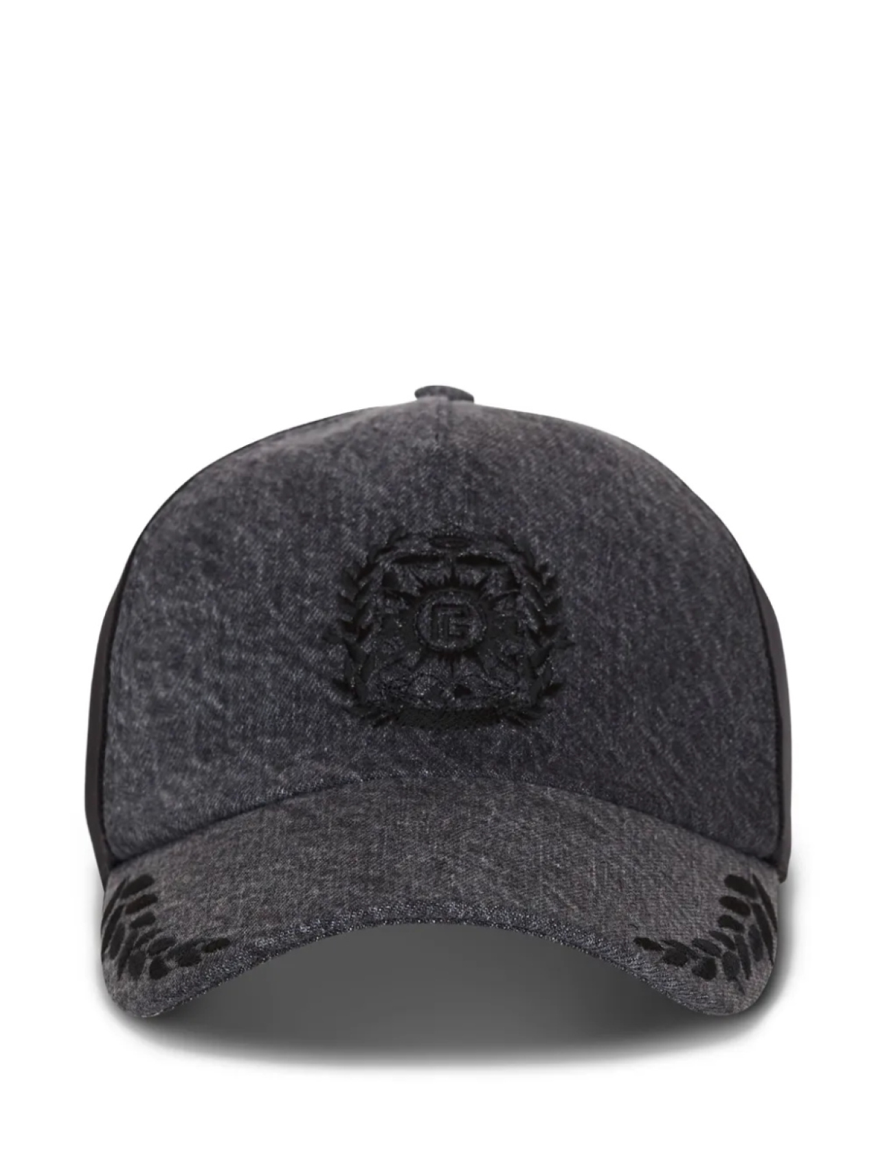 Balmain джинсовая кепка с вышивкой Écusson, серый
Balmain джинсовая кепка с вышивкой Écusson, серый