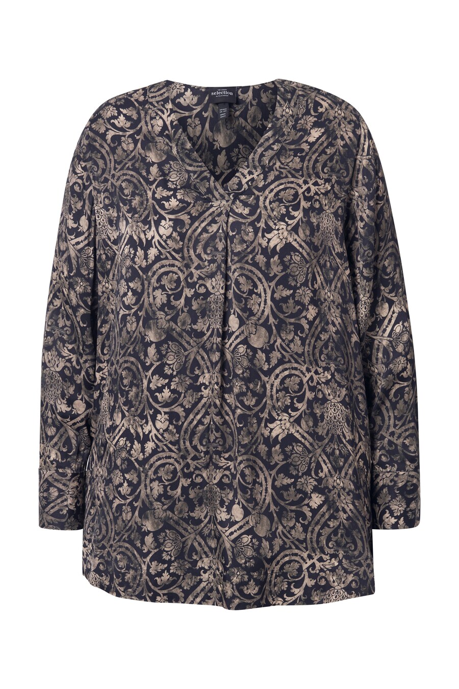 Блуза Ulla Popken, светло-коричневый
Блуза Ulla Popken, светло-коричневый