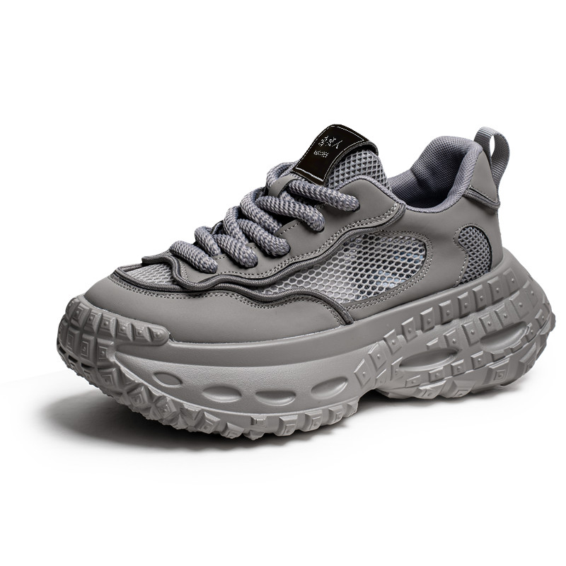 NANJIREN Серые мужские массивные низкие кроссовки с амортизацией, износостойкие, дышащие, увеличивающие рост, цвет Gray
NANJIREN Серые мужские массивные низкие кроссовки с амортизацией, износостойкие, дышащие, увеличивающие рост, цвет Gray