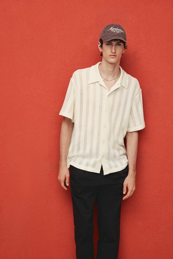 Рубашка жаккардового кроя, стандартного кроя H&M, мультиколор
Рубашка жаккардового кроя, стандартного кроя H&M, мультиколор