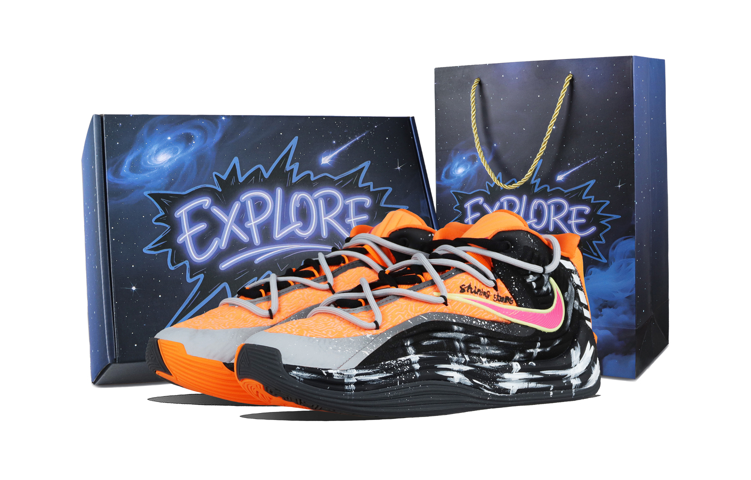 Кроссовки для баскетбола Giannis Freak 7 Dark Night Starlight Box устойчивые к истиранию unisex Nike, черный
Кроссовки для баскетбола Giannis Freak 7 Dark Night Starlight Box устойчивые к истиранию unisex Nike, черный