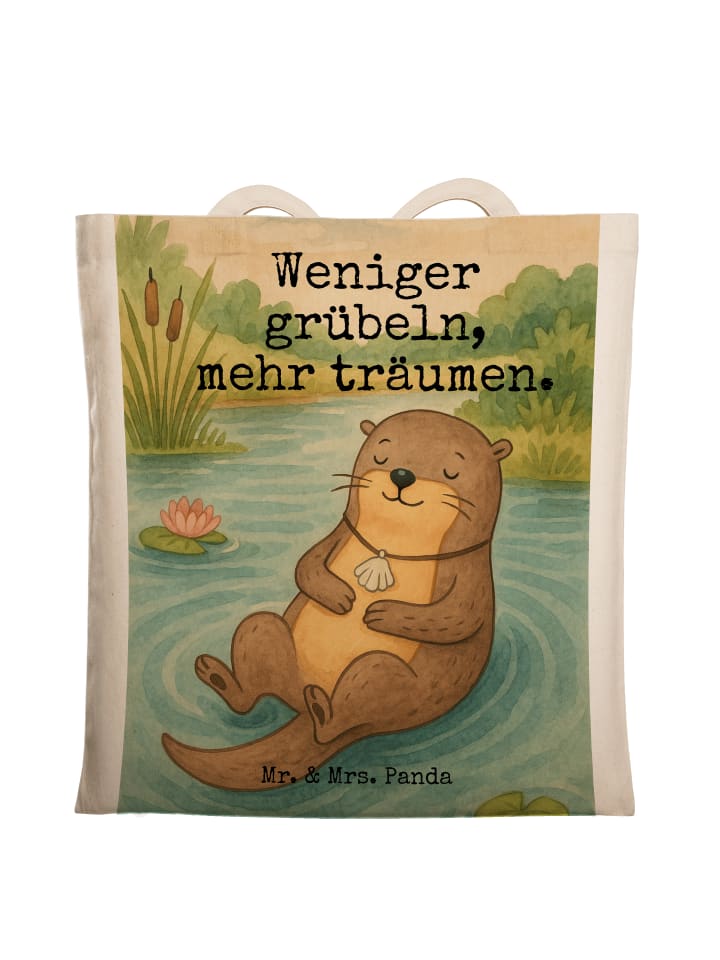 Mr. & Mrs. Panda Сумка-шоппер с изображением панциря выдры и надписью белого цвета
Mr. & Mrs. Panda Сумка-шоппер с изображением панциря выдры и надписью белого цвета