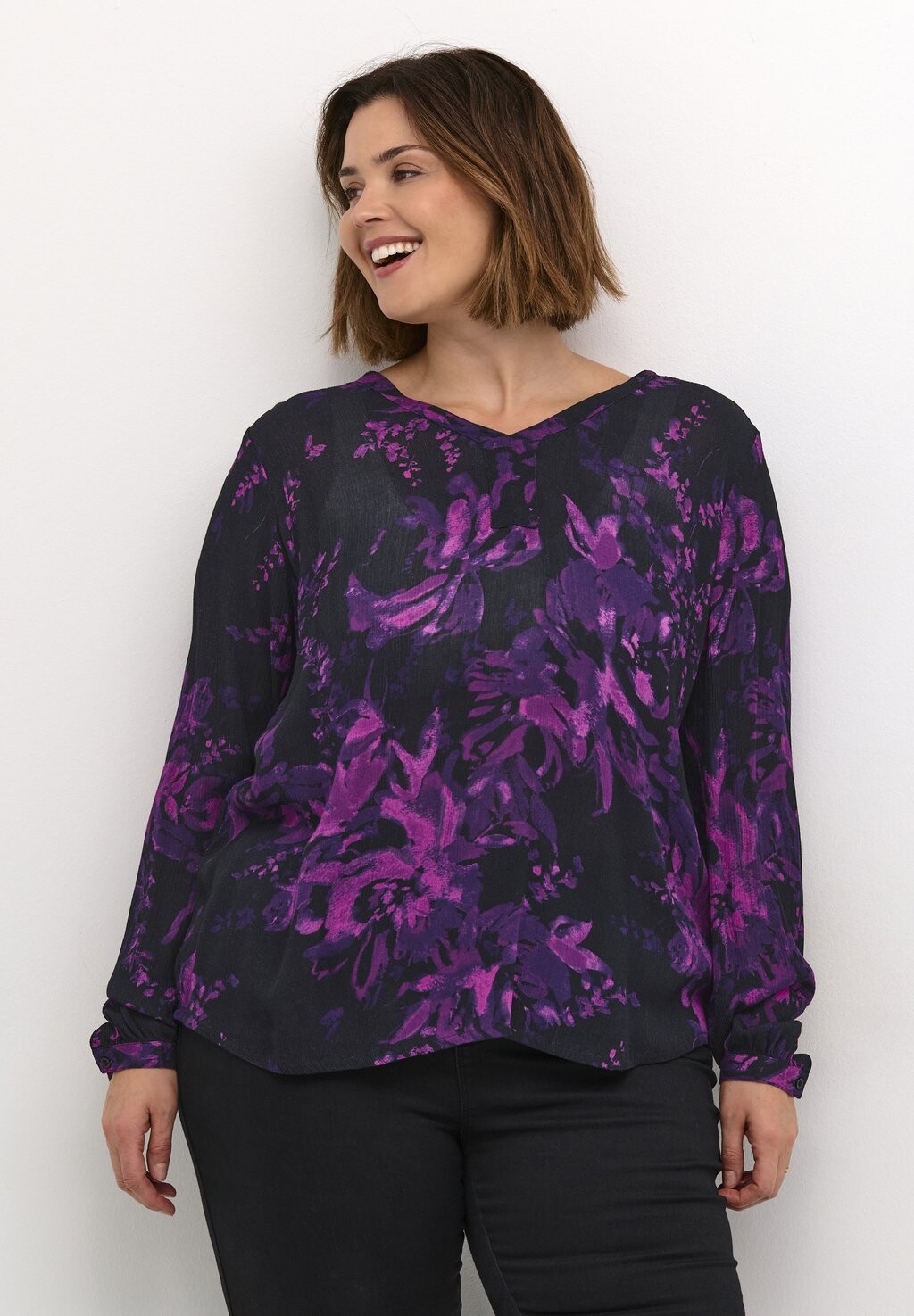 Блуза PRINTED Kaffe Curve, черный
Блуза PRINTED Kaffe Curve, черный