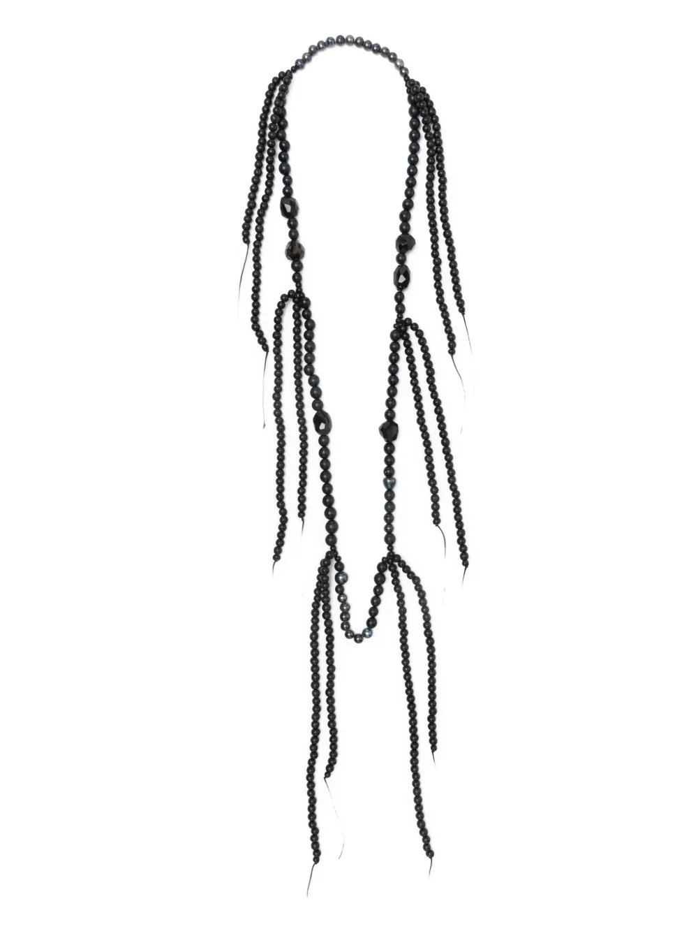 Ожерелье K-168 Val с бусинами и жемчугом Kundo, черный
Ожерелье K-168 Val с бусинами и жемчугом Kundo, черный