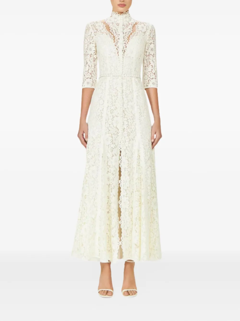 Платье макси Junia с иллюзией декольте Costarellos, нейтральный
Платье макси Junia с иллюзией декольте Costarellos, нейтральный