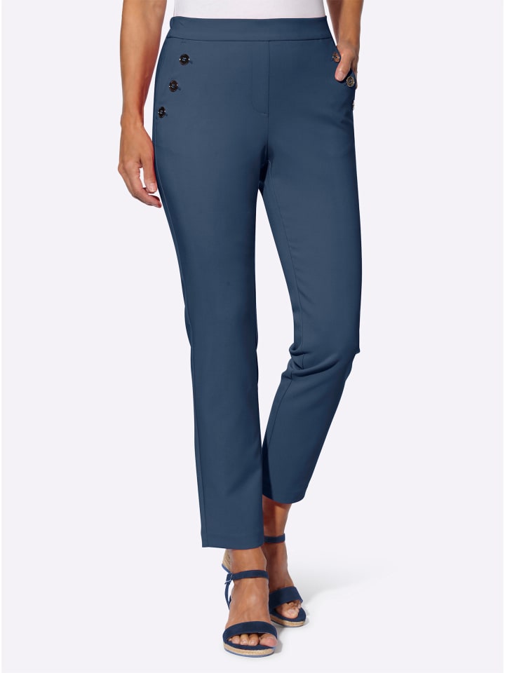 Брюки-карго темно-синего цвета WITT WEIDEN
Брюки-карго темно-синего цвета WITT WEIDEN