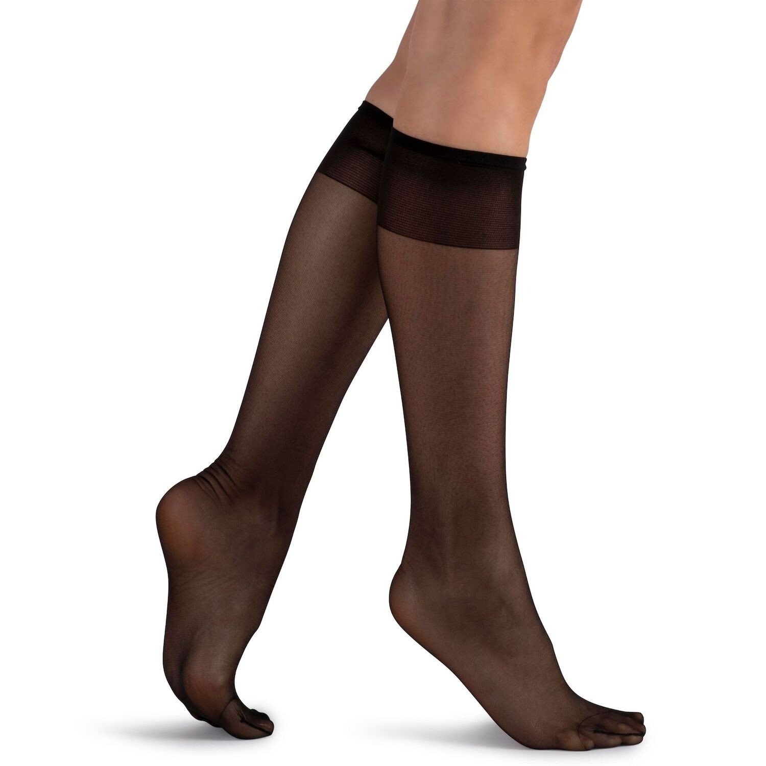 Прозрачные гольфы LECHERY Matte Silk, 2 шт. LECHERY, черный 
Прозрачные гольфы LECHERY Matte Silk, 2 шт. LECHERY, черный