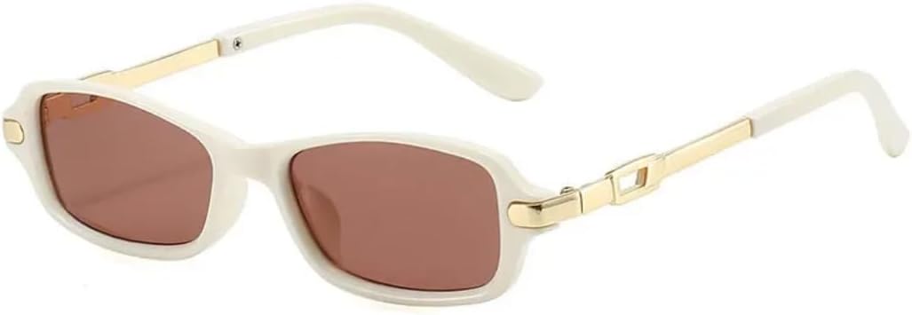 Солнцезащитные очки с защитой UV400 | Легкая металлическая оправа в стиле панк | Для женщин и мужчин | Для занятий спортом на открытом воздухе и вождения DSVIGF, White Rea Tea
Солнцезащитные очки с защитой UV400 | Легкая металлическая оправа в стиле панк | Для женщин и мужчин | Для занятий спортом на открытом воздухе и вождения DSVIGF, White Rea Tea