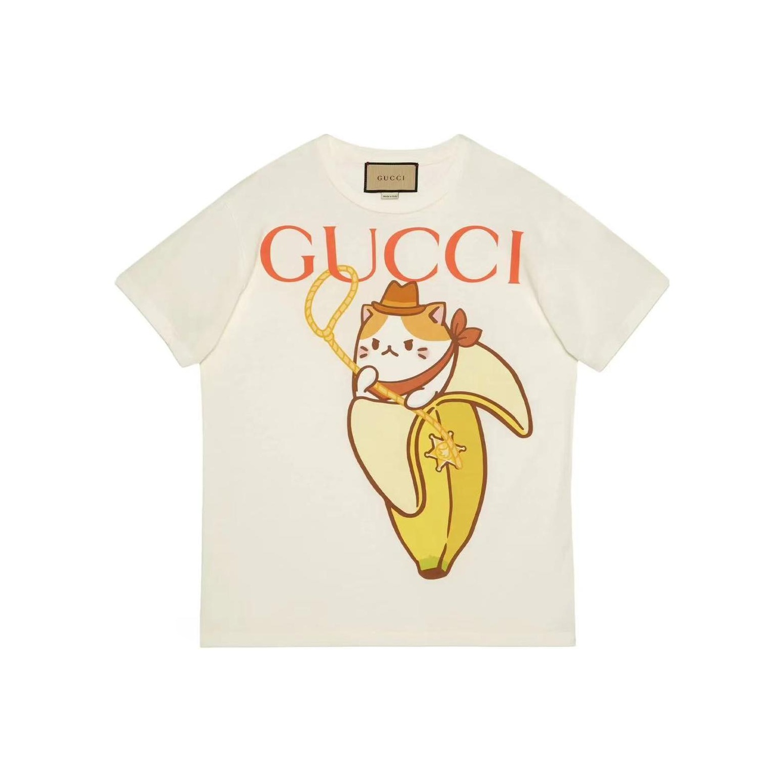 GUCCI X Bananya женская футболка с принтом white, Белый, GUCCI X Bananya женская футболка с принтом white
GUCCI X Bananya женская футболка с принтом white, Белый, GUCCI X Bananya женская футболка с принтом white