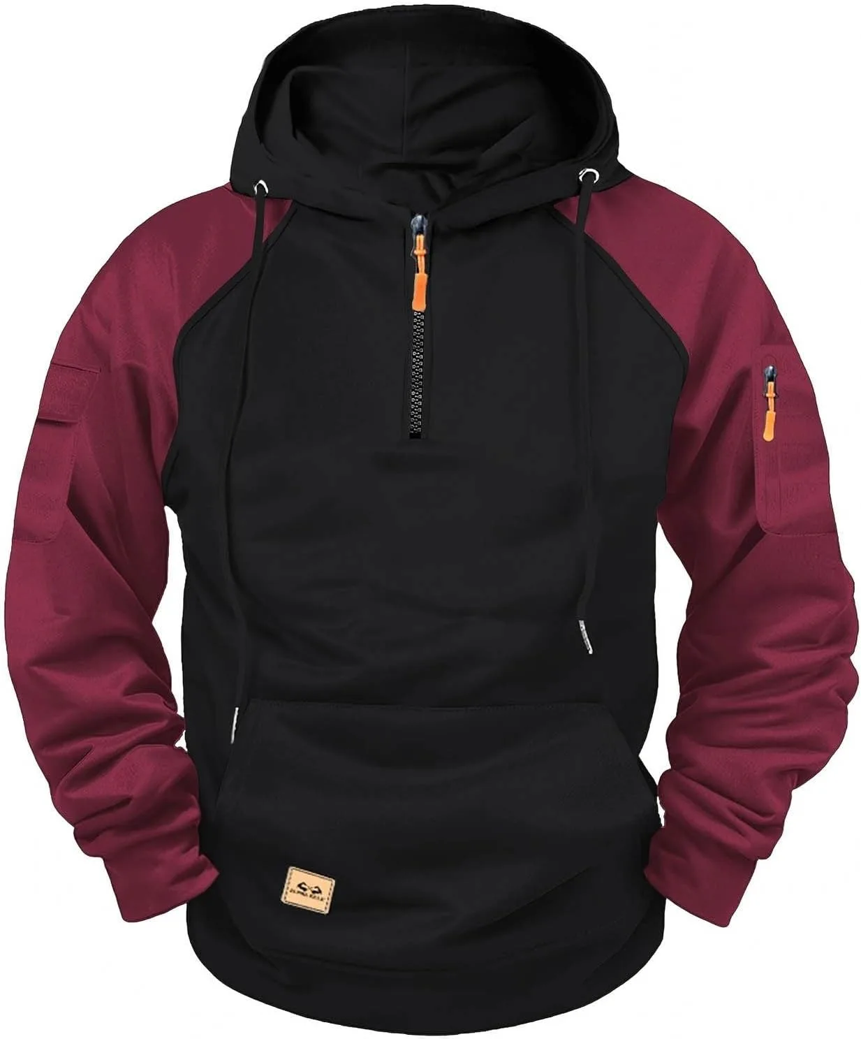 Куртка-толстовка Quarter Zip для мужчин, легкая, в стиле милитари
Куртка-толстовка Quarter Zip для мужчин, легкая, в стиле милитари