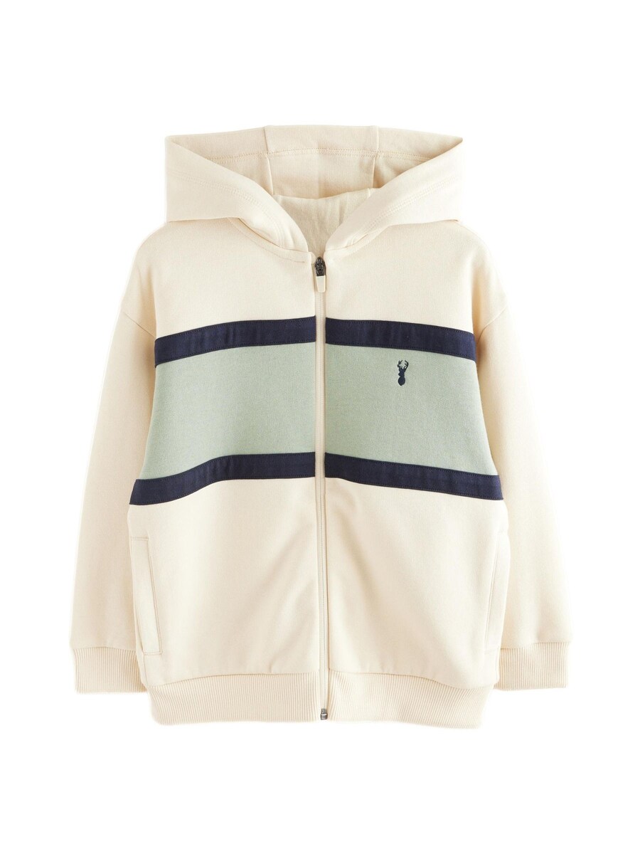 Толстовка с капюшоном на молнии Next, кремовый
Толстовка с капюшоном на молнии Next, кремовый