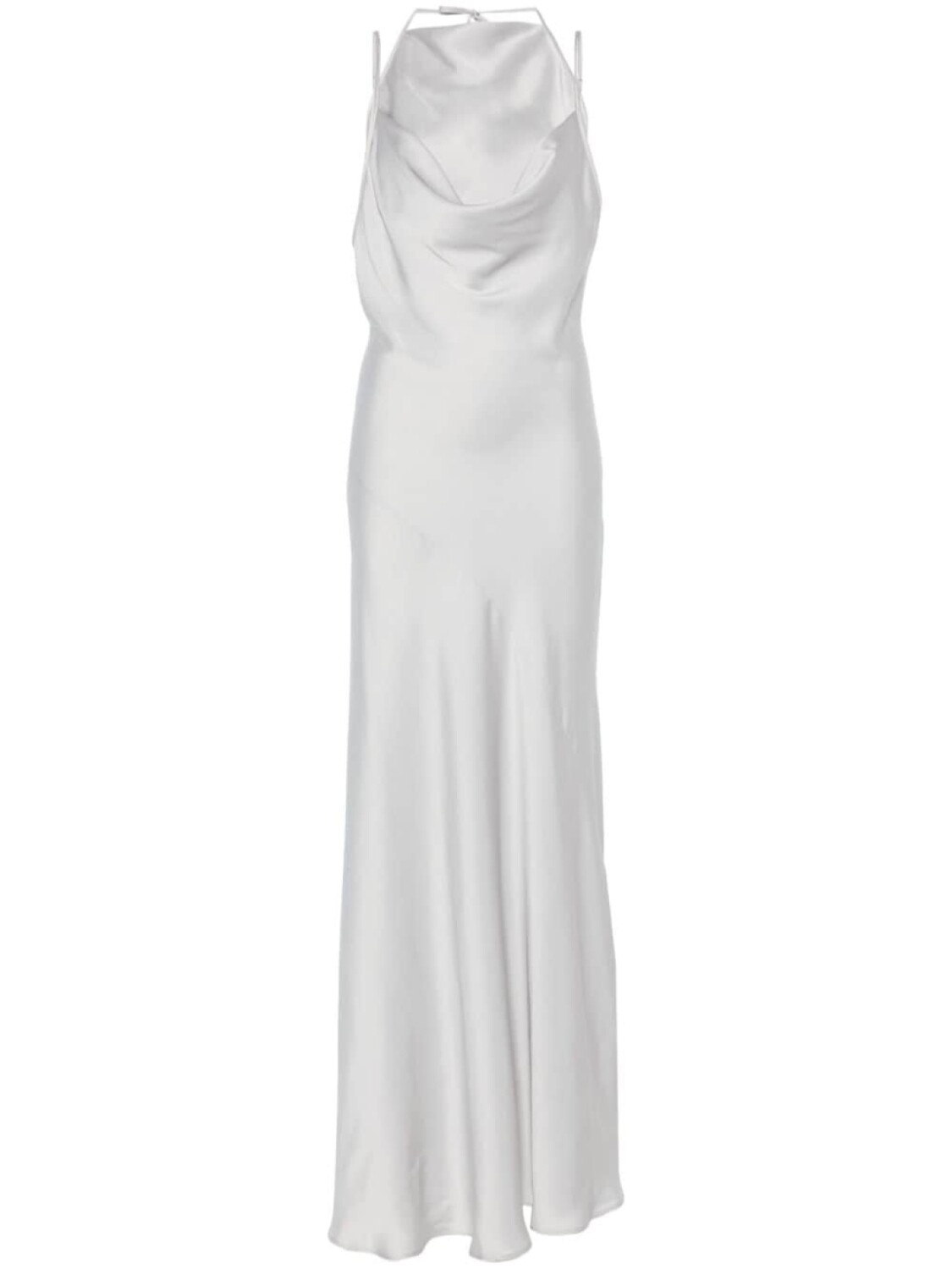 Y/Project платье макси с воротником-хомутиком, серый
Y/Project платье макси с воротником-хомутиком, серый