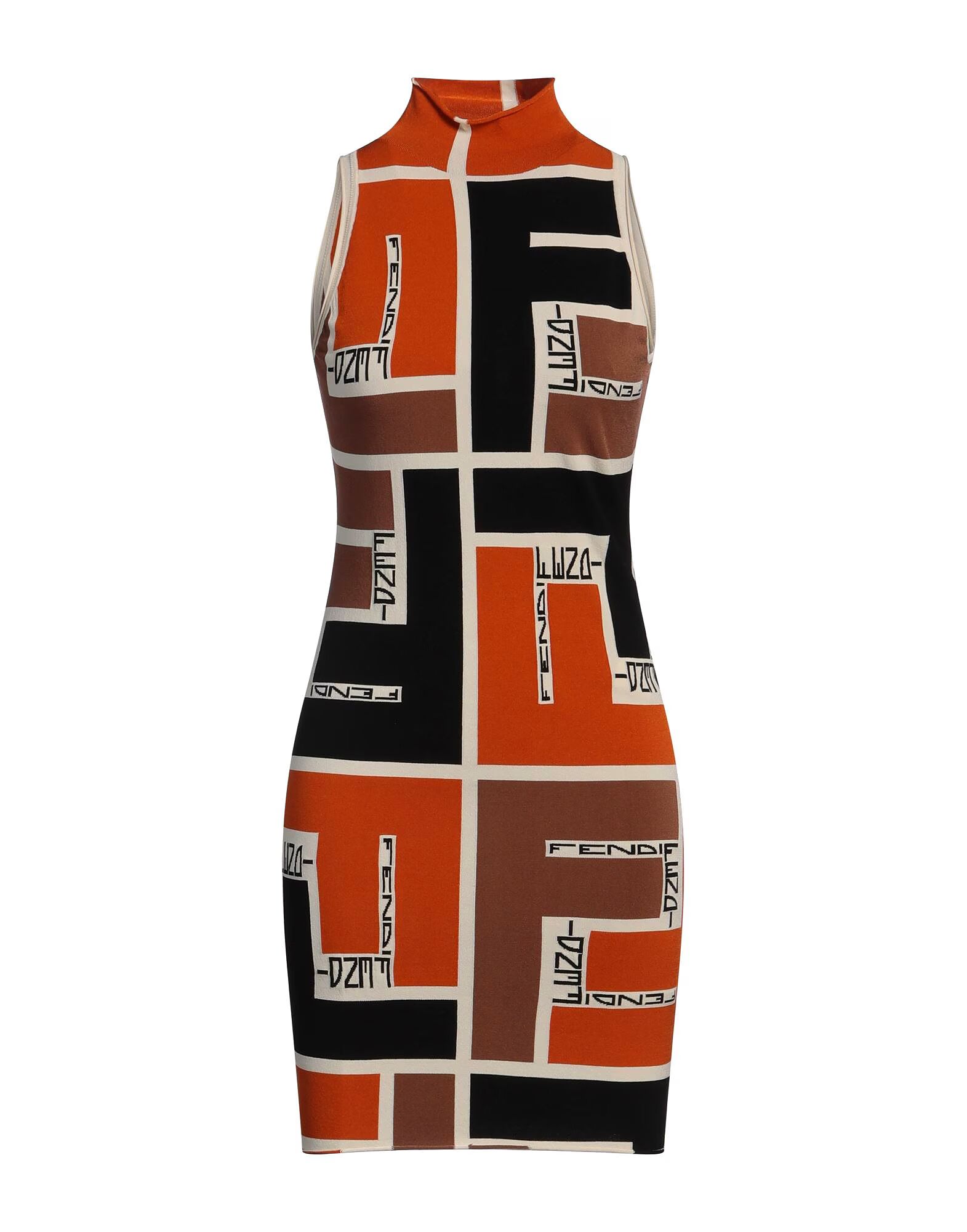 Мини-платье Fendi, оранжево-коричневый
Мини-платье Fendi, оранжево-коричневый