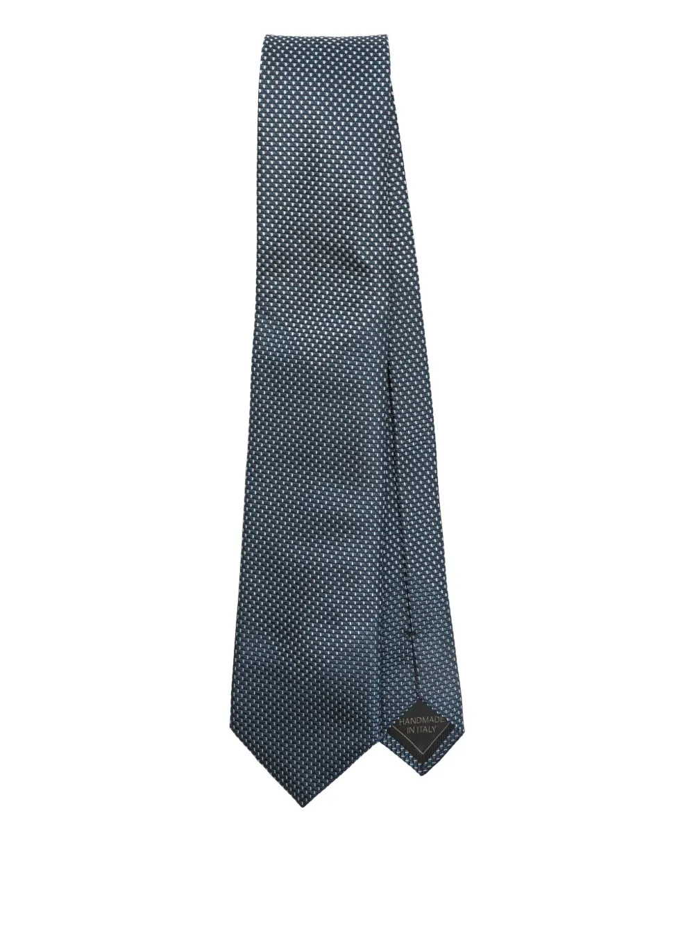 Шелковый галстук с геометрическим узором Brioni, синий
Шелковый галстук с геометрическим узором Brioni, синий