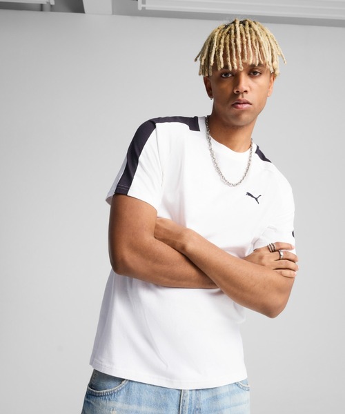 Мужская футболка с коротким рукавом, T7 PUMA, белый
Мужская футболка с коротким рукавом, T7 PUMA, белый