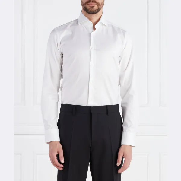 Рубашка узкого кроя H-hank с разворотом c1 Boss, белый
Рубашка узкого кроя H-hank с разворотом c1 Boss, белый